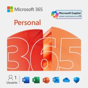 Microsoft 365 Personal Suscripcion 12 Meses - Copilot