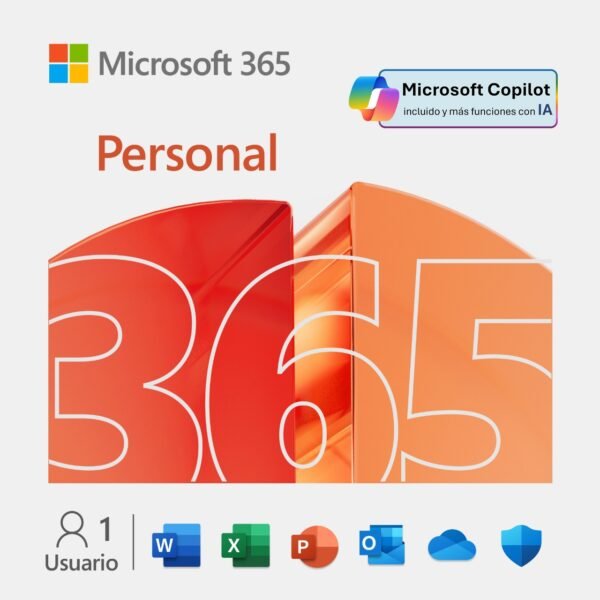 Microsoft 365 Personal Suscripcion 12 Meses - Copilot