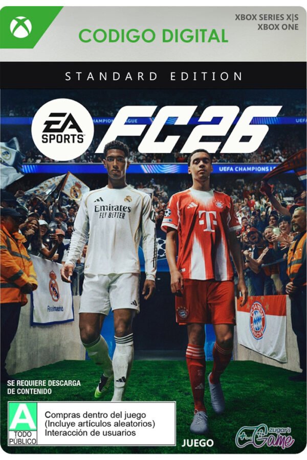 FC 26 Edición Estándar para Xbox One y Xbox Series X|S