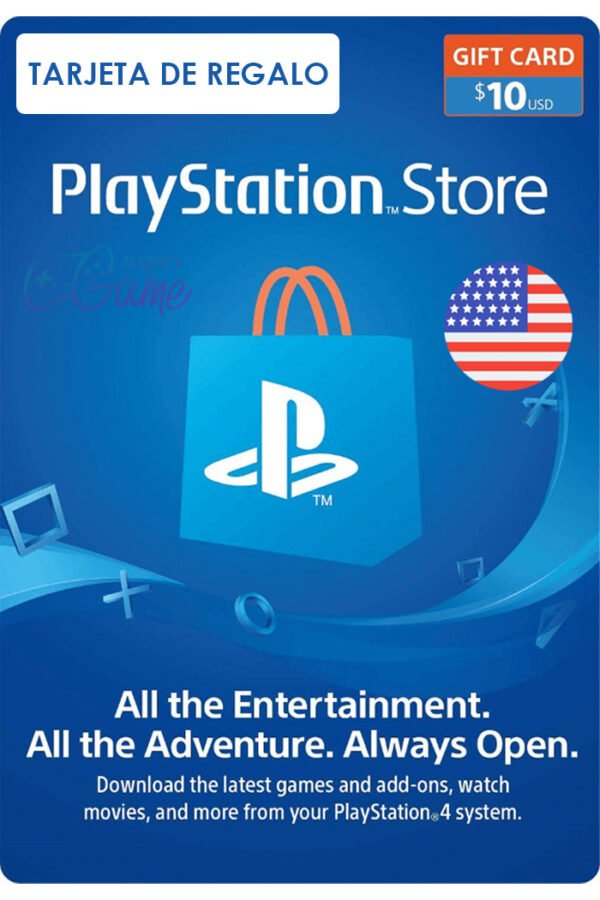 Tarjeta PlayStation Psn  Usd Estados Unidos