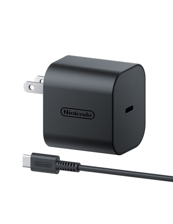 Cargador Para Nintendo Switch 2 - Adaptador Ac Tipo C