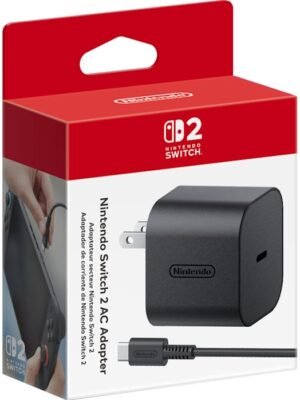 Cargador Para Nintendo Switch 2 - Adaptador Ac Tipo C