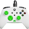 Control Alambrico Turtle Beach Para Xbox Series Rematch Core Blanco Verde