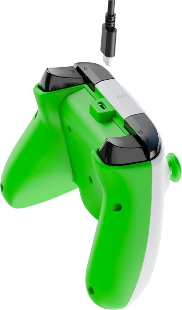 Control Alambrico Turtle Beach Para Xbox Series Rematch Core Blanco Verde