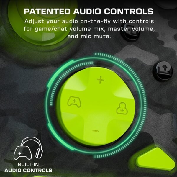 61oQ264kLuL._AC_SL1080_ Control Alambrico Turtle Beach Para Xbox Series Rematch Core Ghost Black Camo/Yellow