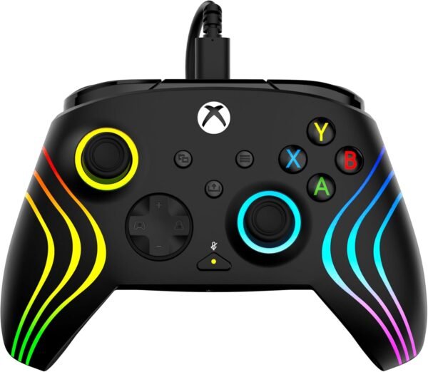 Control Alambrico Turtle Beach Afterglow Wave Black - RGB Para Xbox Series