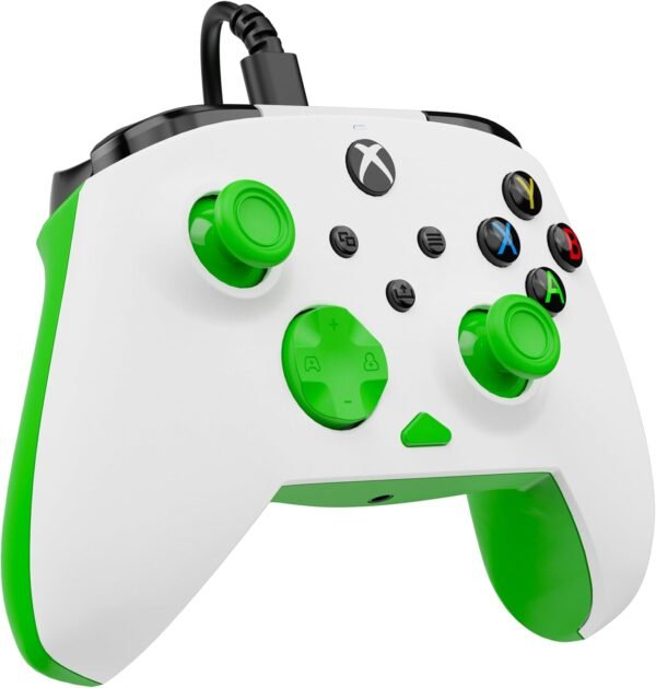 Control Alambrico Turtle Beach Para Xbox Series Rematch Core Blanco Verde