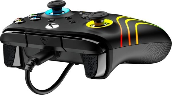 Control Alambrico Turtle Beach Afterglow Wave Black - RGB Para Xbox Series