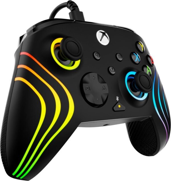 Control Alambrico Turtle Beach Afterglow Wave Black - RGB Para Xbox Series