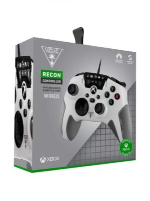 Control Alambrico Turtle Beach Recon para Xbox Series - Blanco