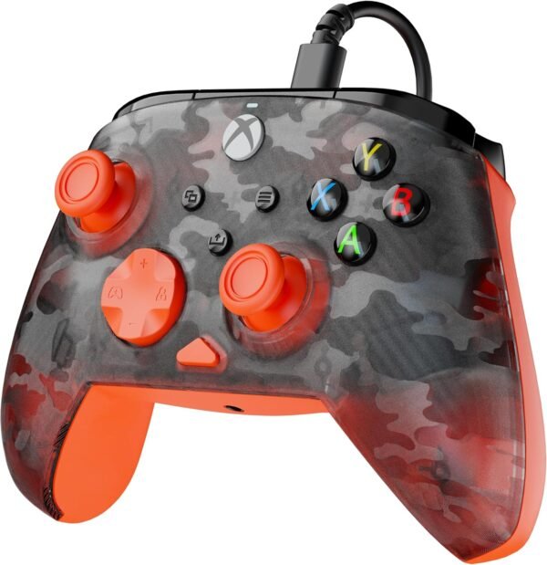 81FGZlbu6NL._AC_SL1500_ Control Alambrico Turtle Beach Para Xbox Series Rematch Core Ghost Black Camo/Orange