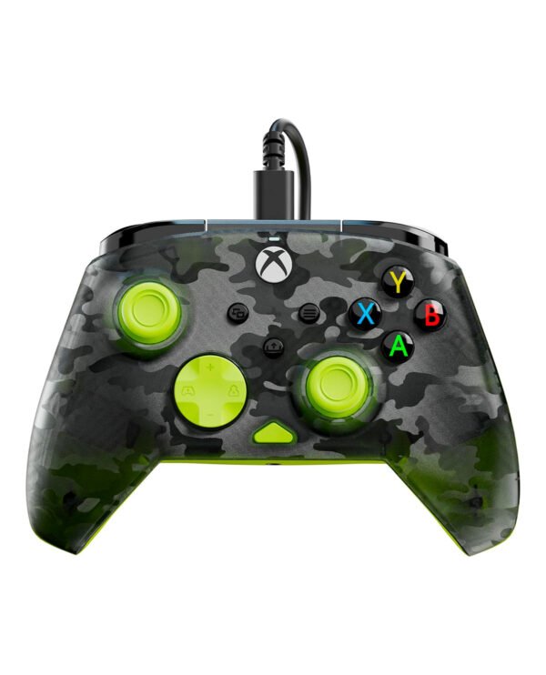 840454400021-17546790024891 Control Alambrico Turtle Beach Para Xbox Series Rematch Core Ghost Black Camo/Yellow