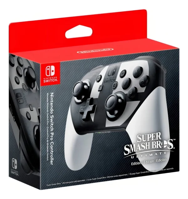 D_NQ_NP_2X_841103-MLA92050695759_092025-F Control Pro Para Nintendo Switch Super Smash Bros Ultimate