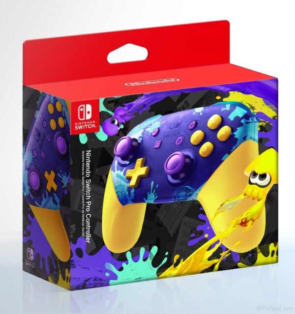 EvgiqAcXMAId9J_ Control Pro Para Nintendo Switch Splatoon 3 Fan Art