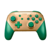 Control Pro Para Nintendo Switch Zelda Bread Gold