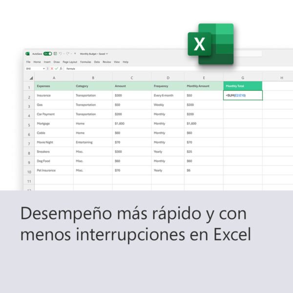Microsoft Office Home / Hogar 2024 - Windows / MacOs