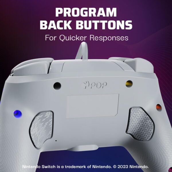 61RL1-t5EKL._AC_SL1080_ Control Pdp Alambrico Para Nintendo Afterglow Wave Gris - RGB