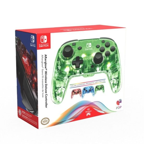 Control PDP Afterglow Inalambrico Transparente - Nintendo Switch