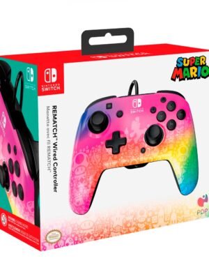 Control Pdp Alambrico Para Nintendo Mario Super Star Spectrum