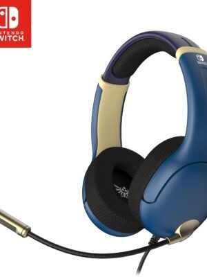 Diadema Alambrica Nintendo Switch PDP Legend of Zelda Hyrule Blue