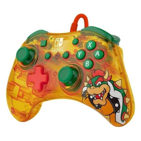 Control Pdp Alambrico Para Nintendo Rock Candy Bowser
