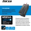 Regulador De Voltaje Automático Forza FVR-1221USB - 600W