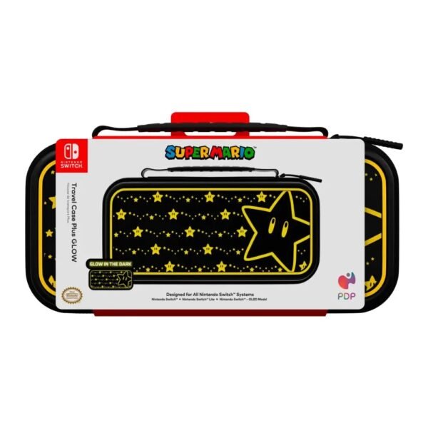 Estuche de viaje para Nintendo Switch Glow - Super Star