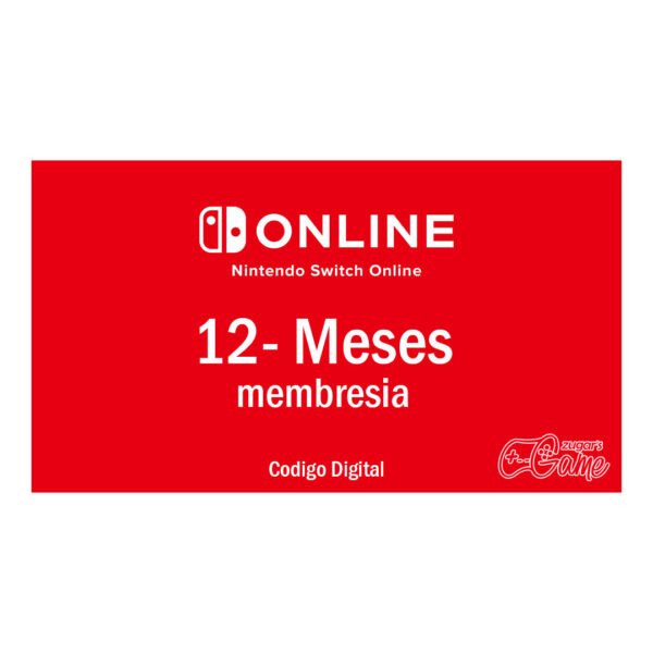 Nintendo 12 meses Nintendo Online 12 Meses México - Codigo Digital
