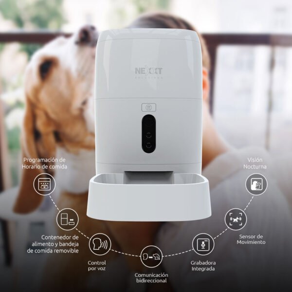 Dispensador inteligente de alimento para mascotas Nexxt Solutions NHA-P610