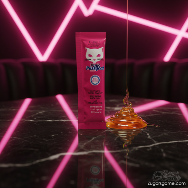 mujer 03 Pink Pussycat Miel Premium para Mujer mas Deseo y Sensación 12 Sobres