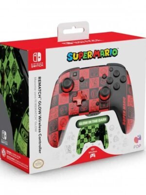 Control Pdp Inalambrico Rematch Para Nintendo Super Mario Icon