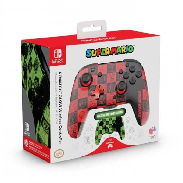 Control Pdp Inalambrico Rematch Para Nintendo Super Mario Icon