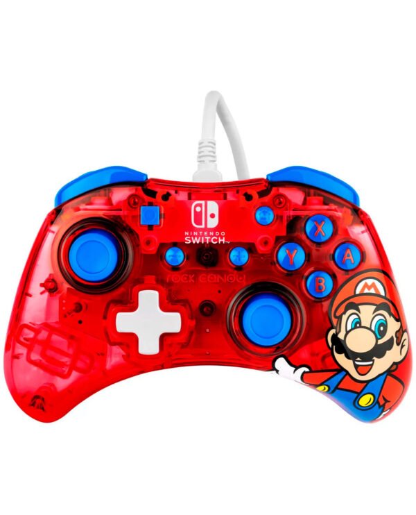 Control Pdp Alambrico Para Nintendo Rock Candy Mario