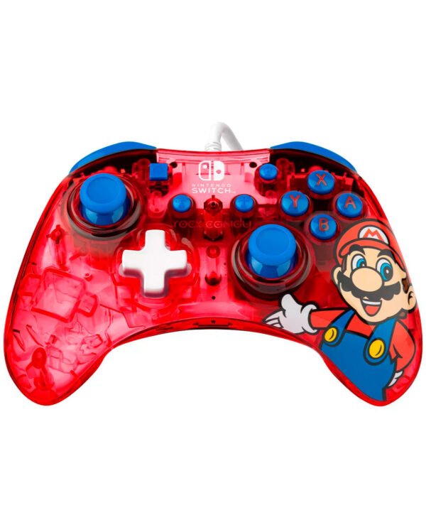 Control Pdp Alambrico Para Nintendo Rock Candy Mario