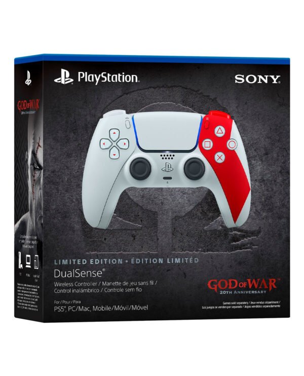 Control Inalámbrico PlayStation 5 - God Of War 20th Aniversario