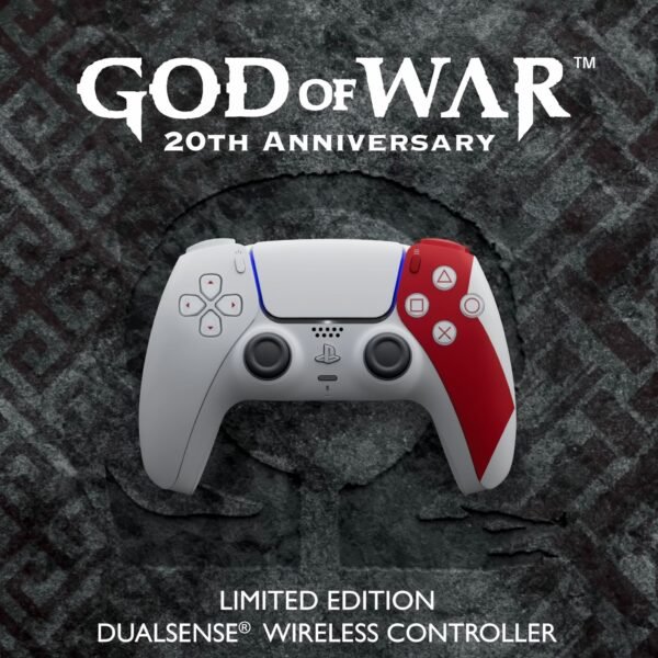 Control Inalámbrico PlayStation 5 - God Of War 20th Aniversario