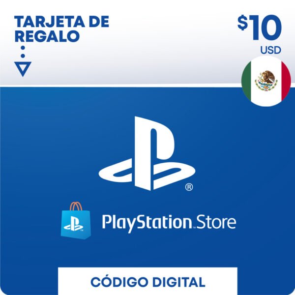Tarjeta Regalo Playstation - 10 Usd Region Mexico