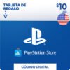 Tarjeta Regalo Playstation - 10 Usd Region USA Americana