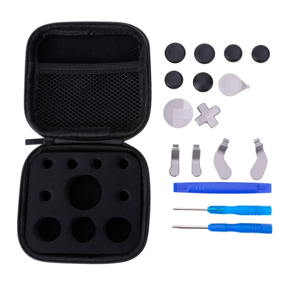 Accesorios para Control Xbox Elite Series Core 2 - Kit Plateado