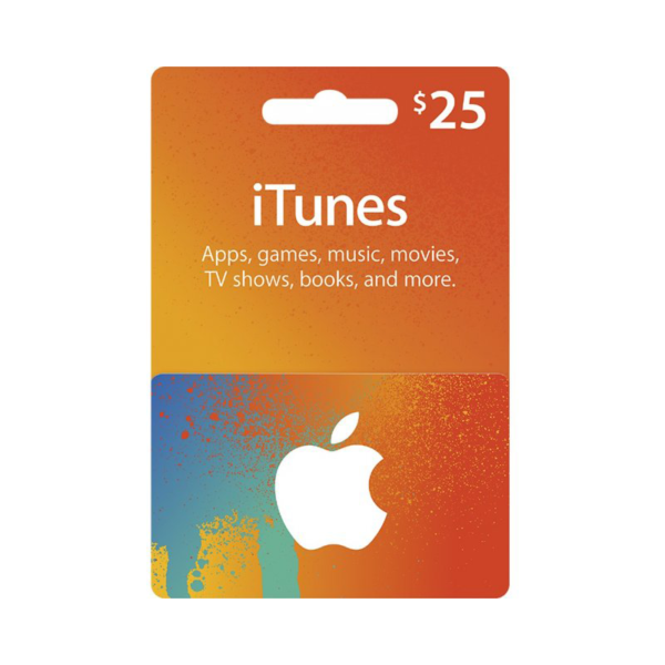 Tarjeta Regalo iTunes - 25 Usd Region USA Americana