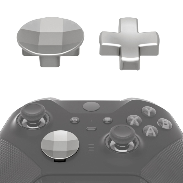 Accesorios para Control Xbox Elite Series Core 2 - Kit Plateado