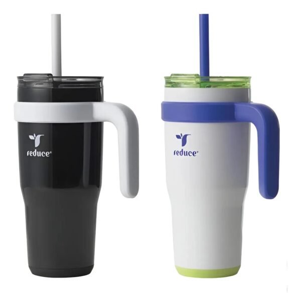 Termo Vaso Reduce Coldee Tumblers 2 Pack 24oz Negro Blanco
